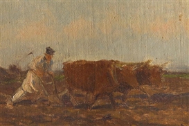 PLOUGHING by Jozef Chelmonski